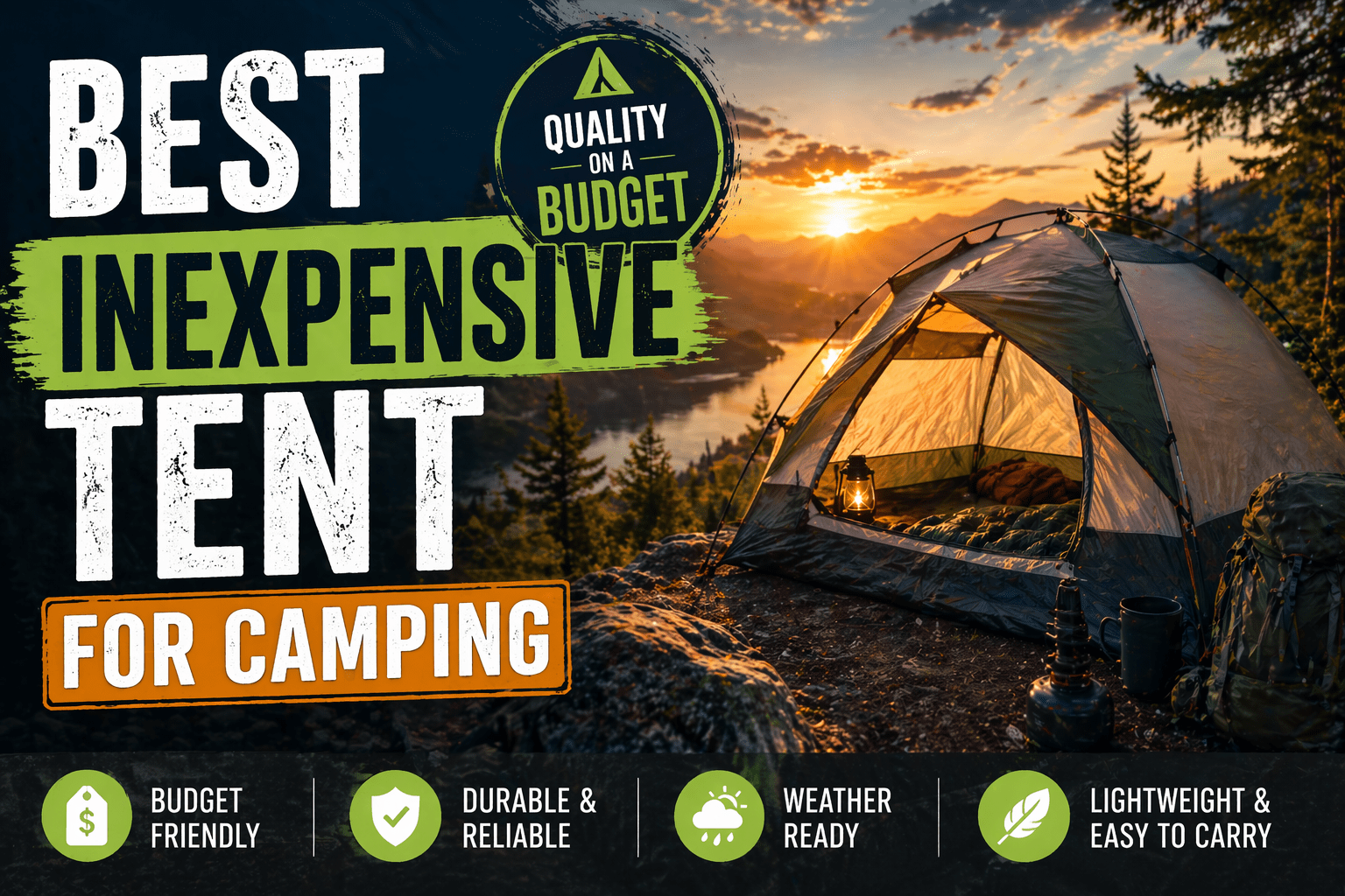Best Inexpensive Tent for Camping