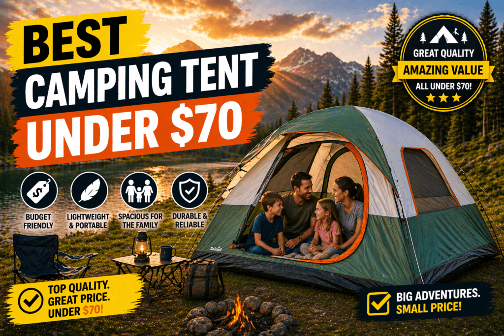 Best Camping Tent Under $70
