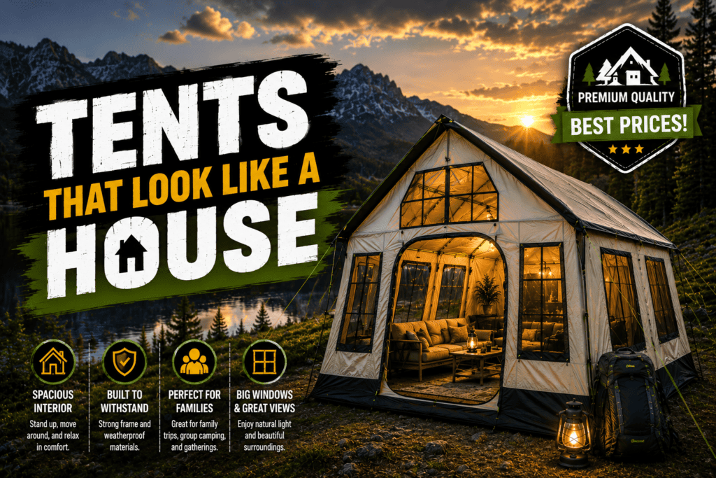 tents that look like a house